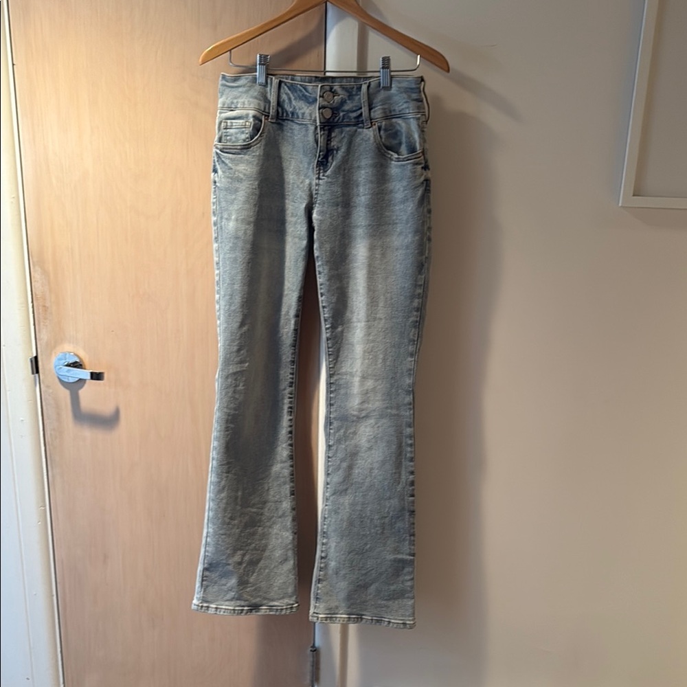 PacSun Blue Flare Wide Leg Jeans NWOT